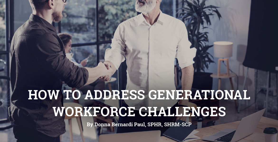 How to Address Generational Workforce Challenges